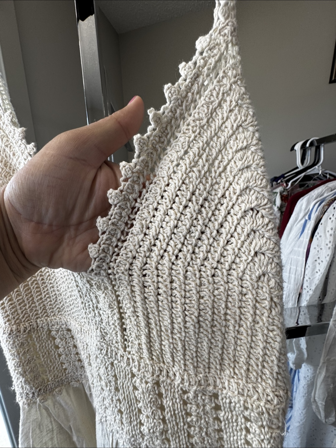 Brand new Cream Crochet Sundress - photo 3