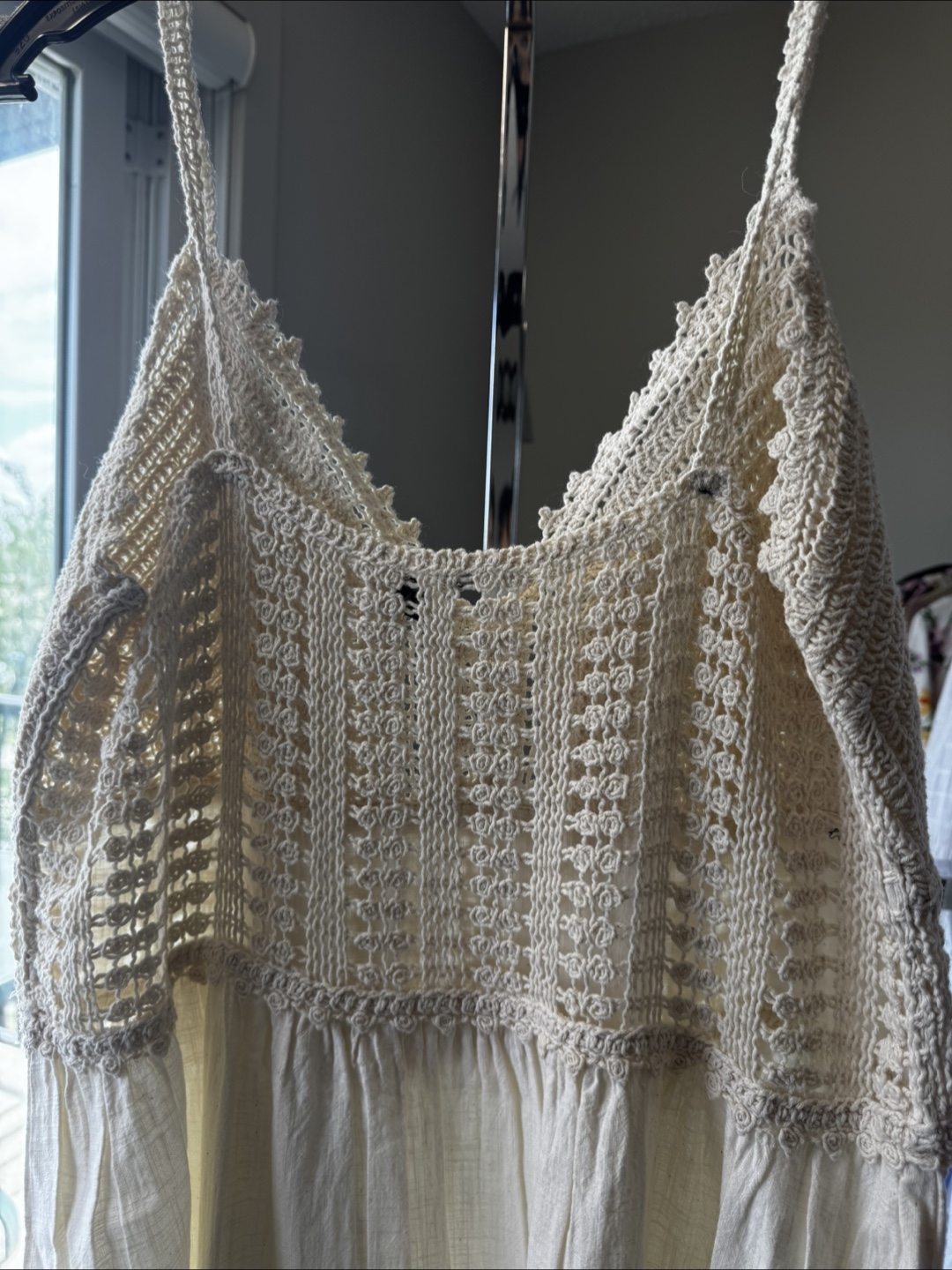 Brand new Cream Crochet Sundress - photo 2