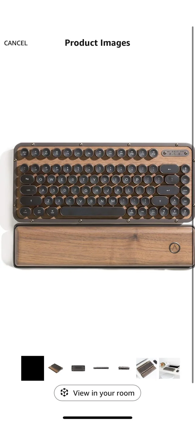 Azio Retro Classic Mechanical Keyboard thumbnail