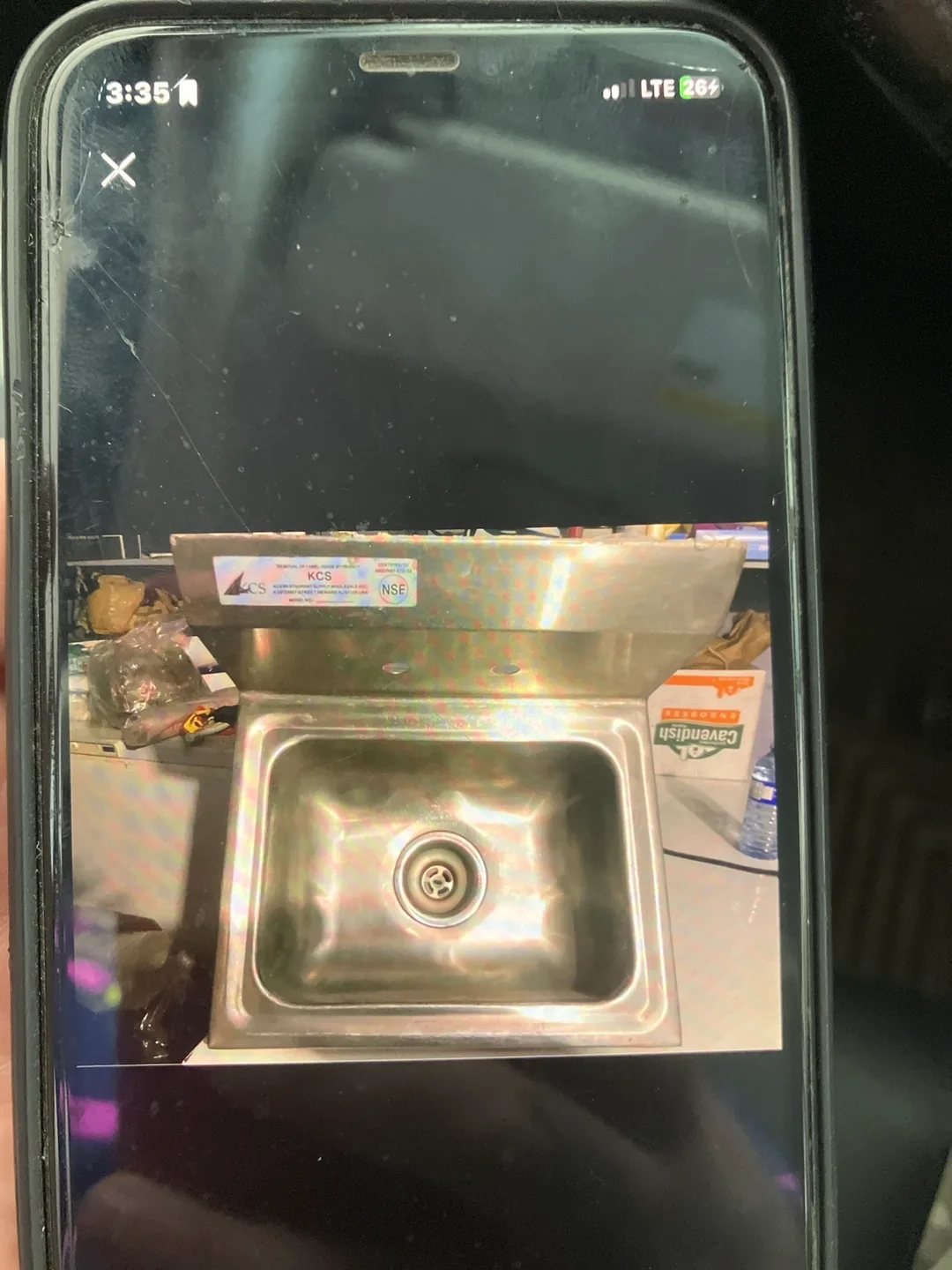 KCS Stainless Steel Sink - Restaurant Grade thumbnail