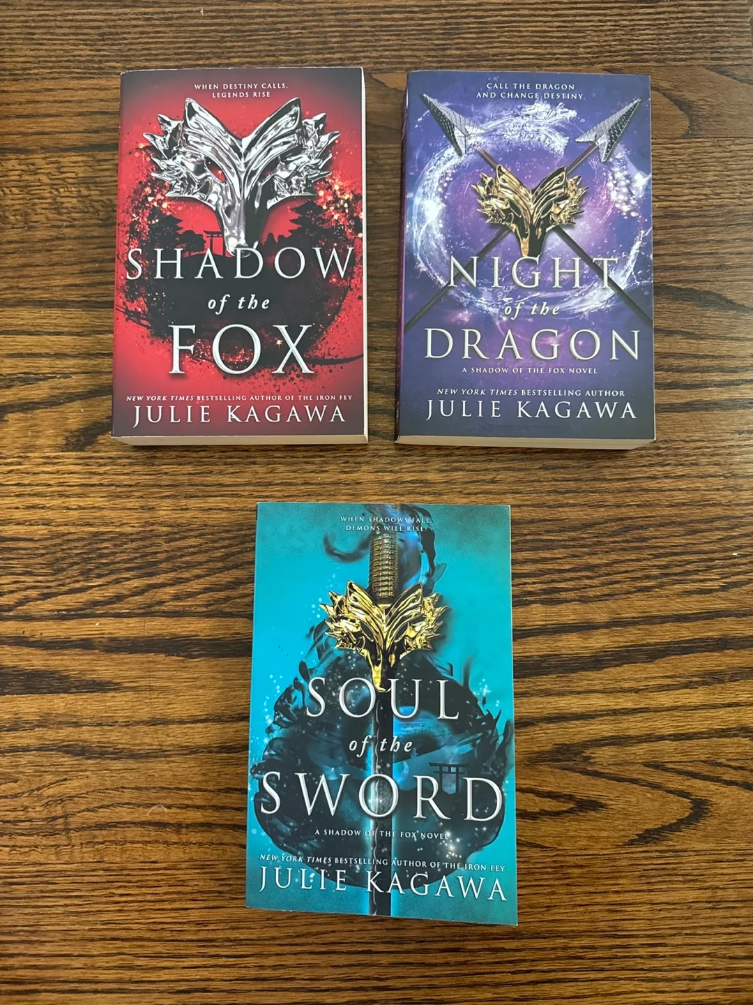 Shadow of the Fox Trilogy by Julie Kagawa thumbnail