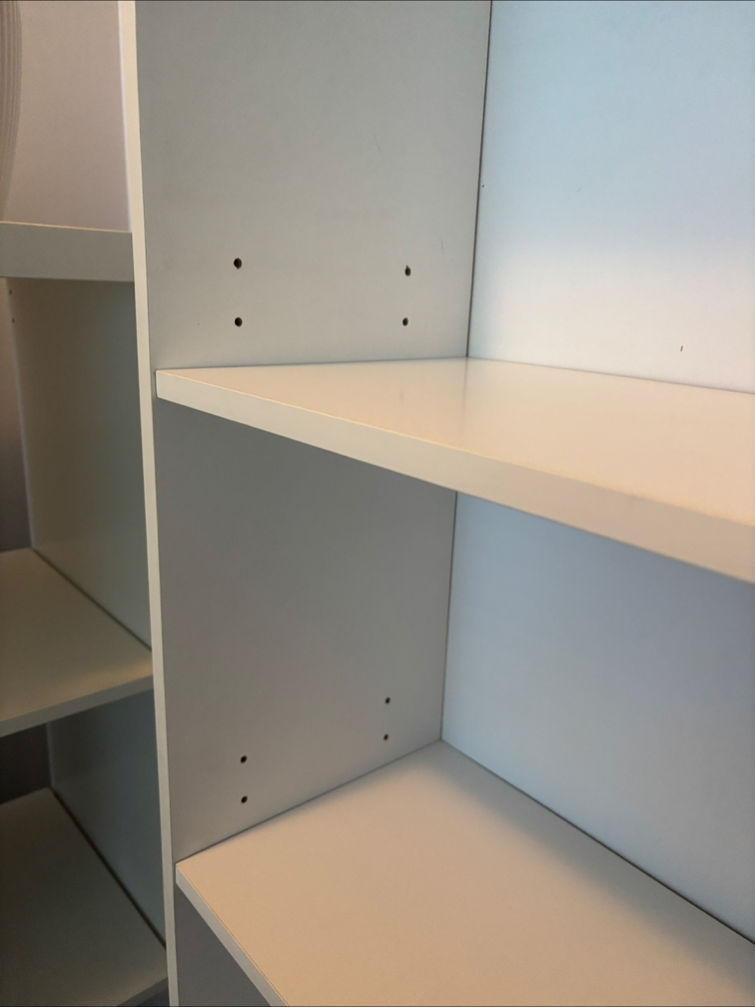 White Bookcase - 174cm Height - photo 2
