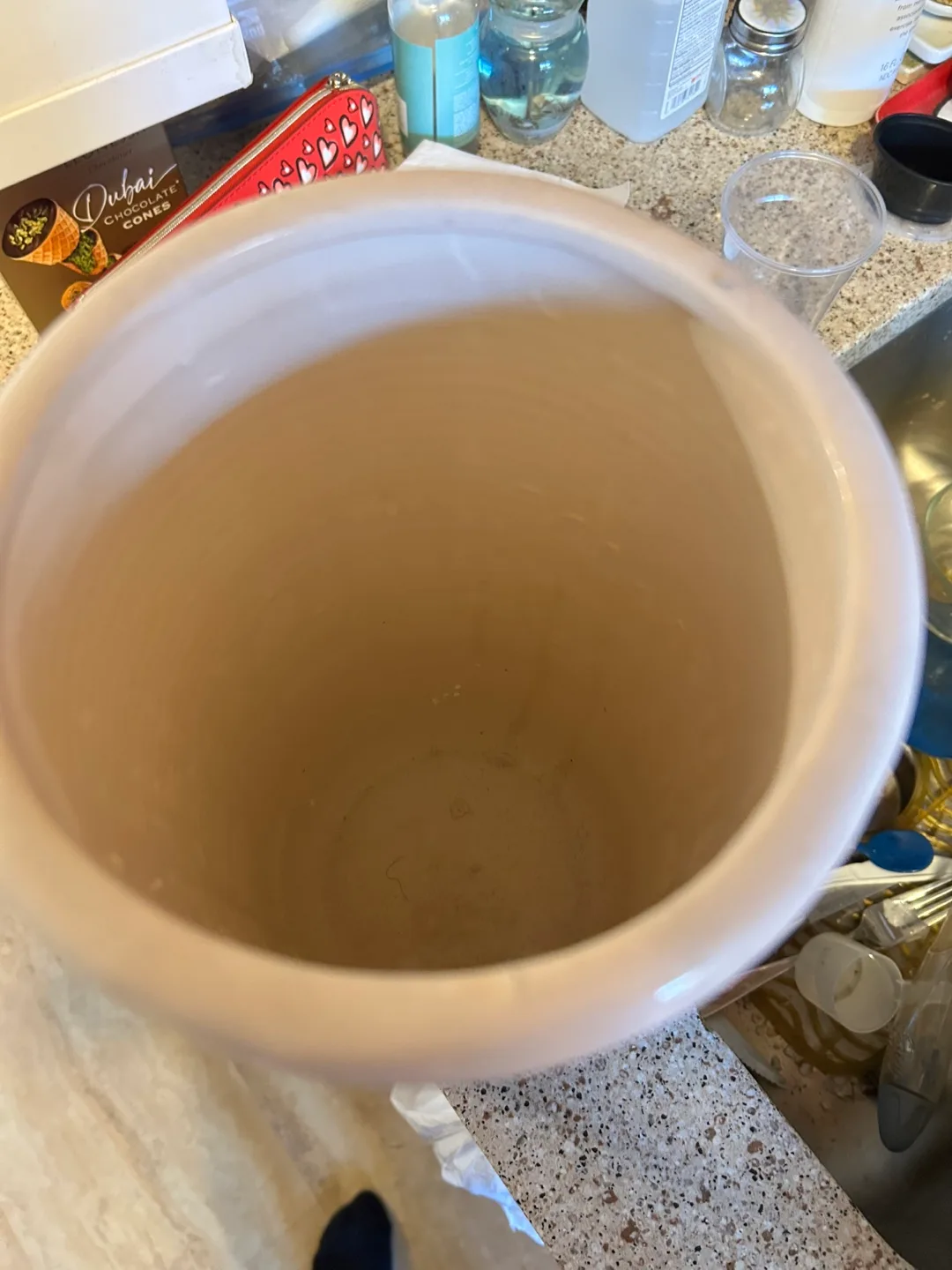 Blue Ceramic Vase - Like New image indicator(2)