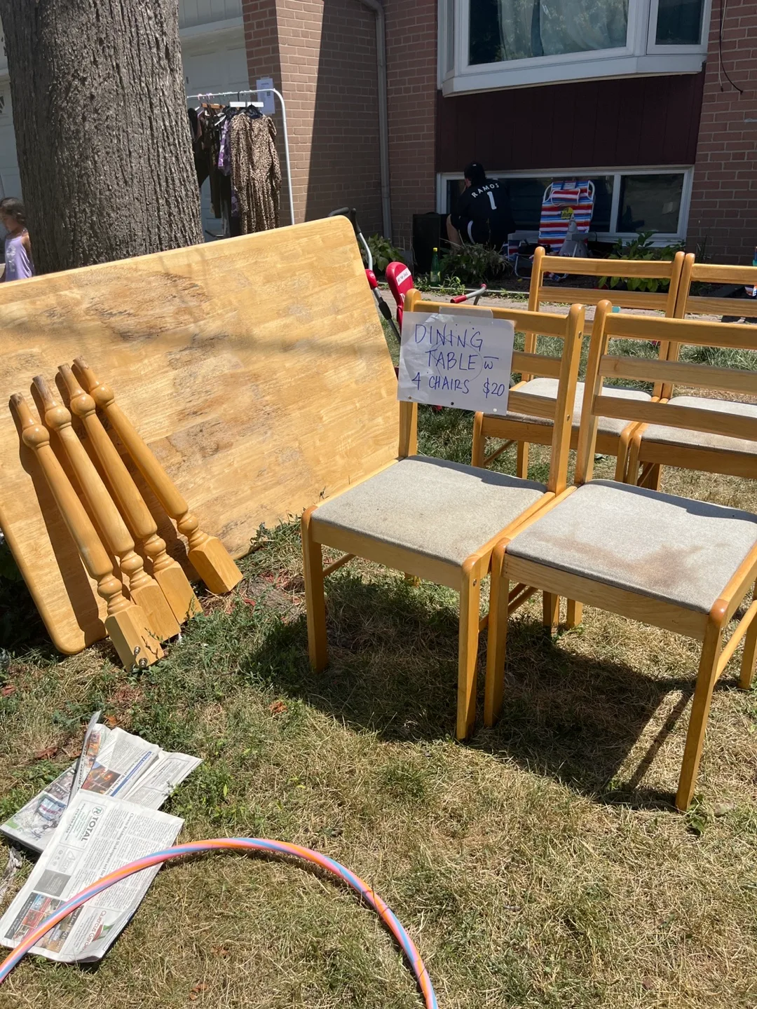 Dining Table with 4 Chairs thumbnail