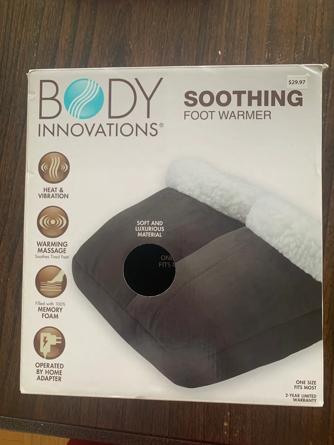 Body Innovations Soothing Foot Warmer thumbnail