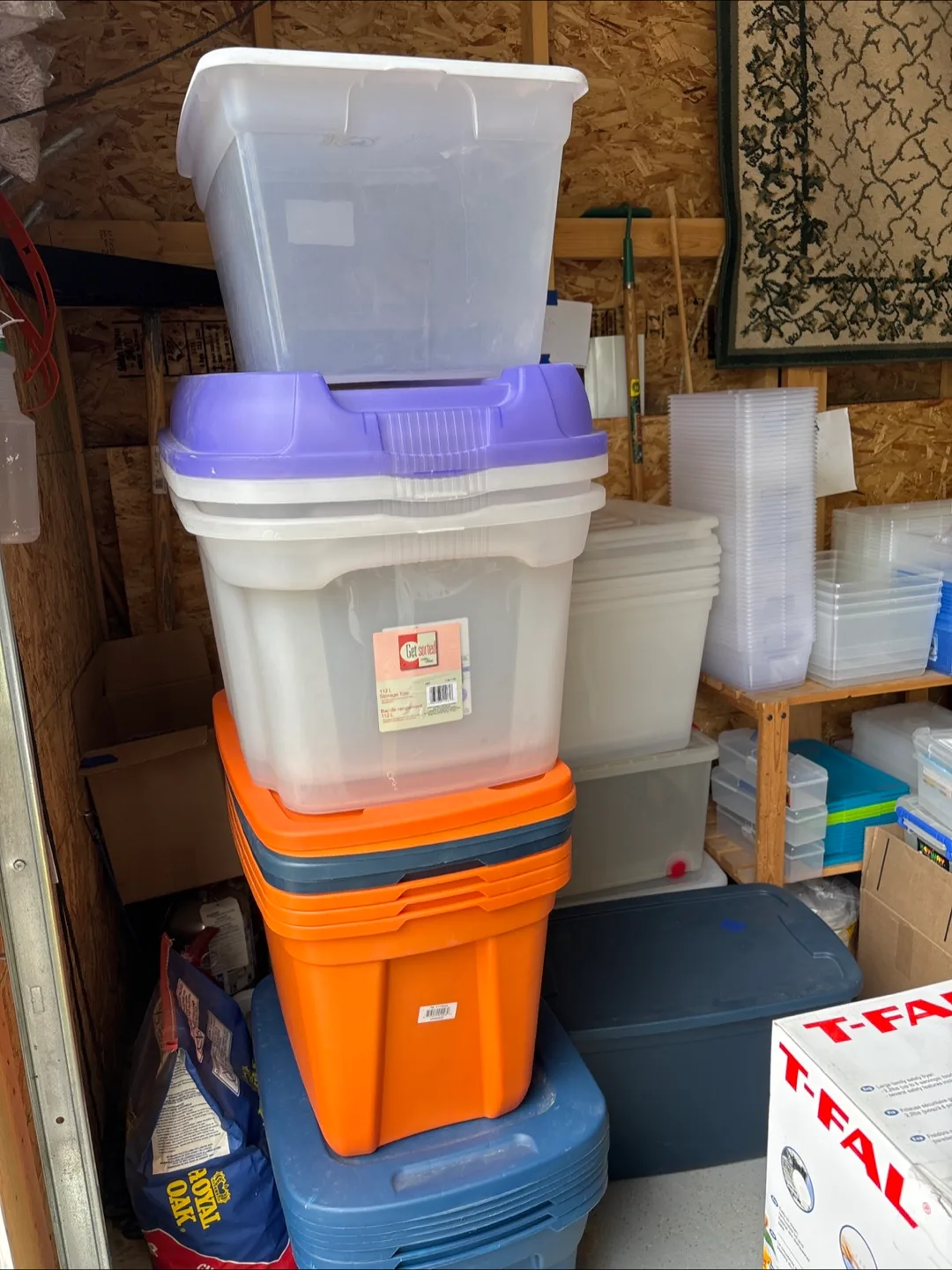 Assorted Storage Totes & Bins thumbnail