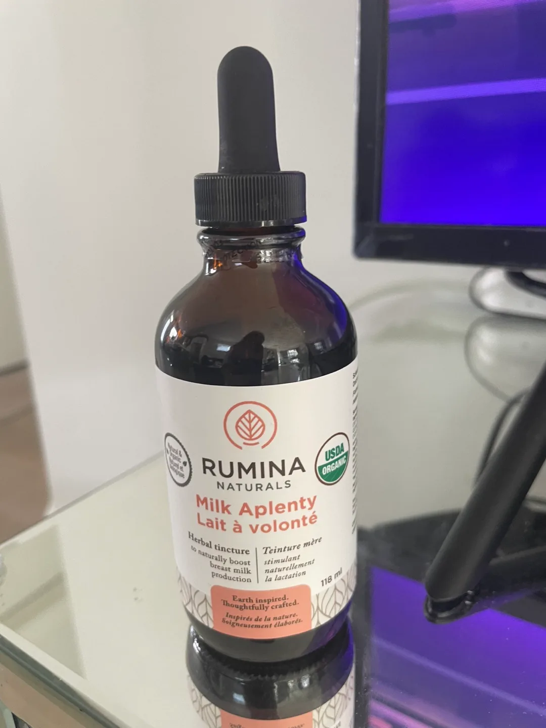 Rumina Naturals Milk Aplenty Lactation Tincture