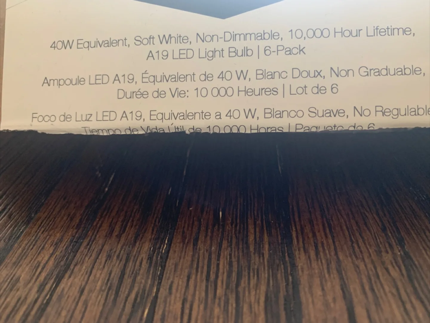 A19 LED Light Bulbs - 4 Pack thumbnail