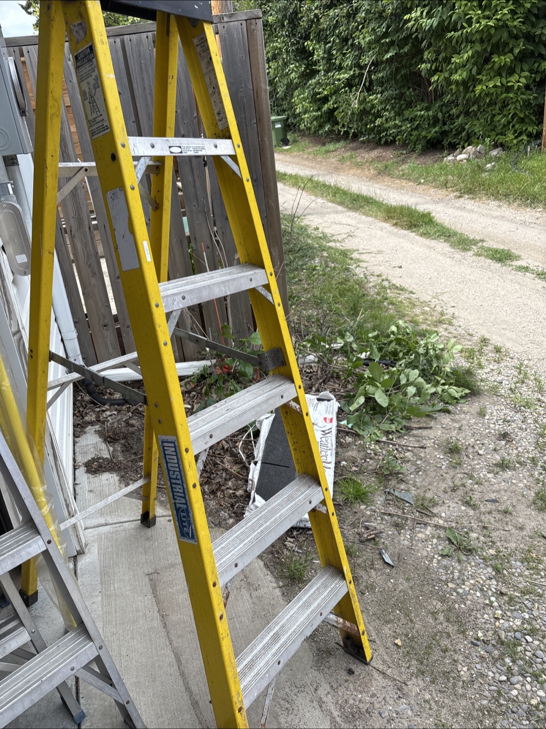 Industrial Lite Yellow Ladder