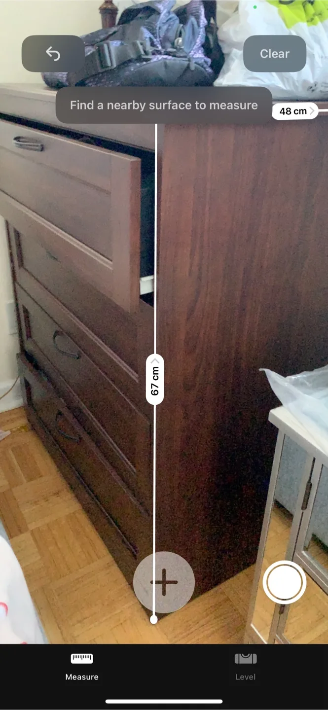Dark Brown Dresser - 67cm Height thumbnail