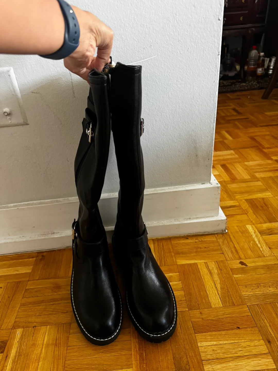 Black Knee High Boots image indicator(3)