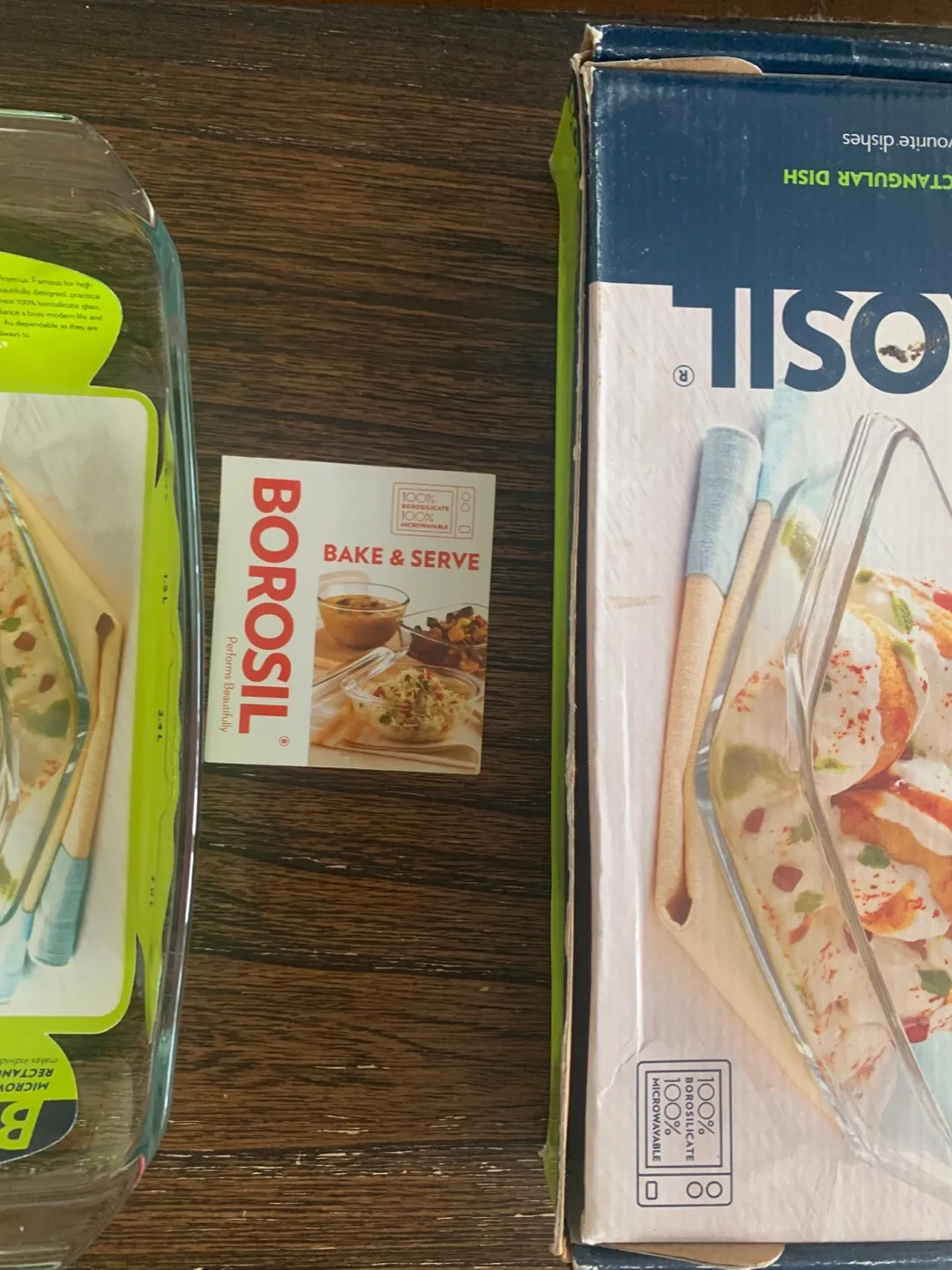Borosil 1.5 L Rectangular Glass Baking Dish thumbnail
