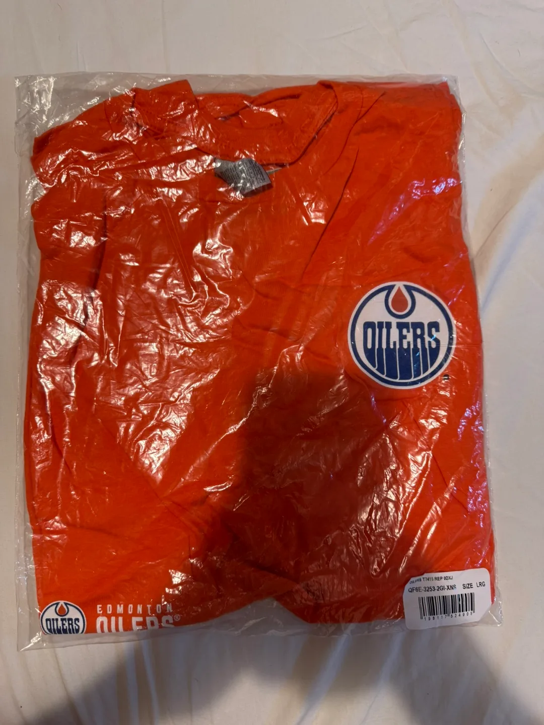 Edmonton Oilers Orange T-Shirt thumbnail