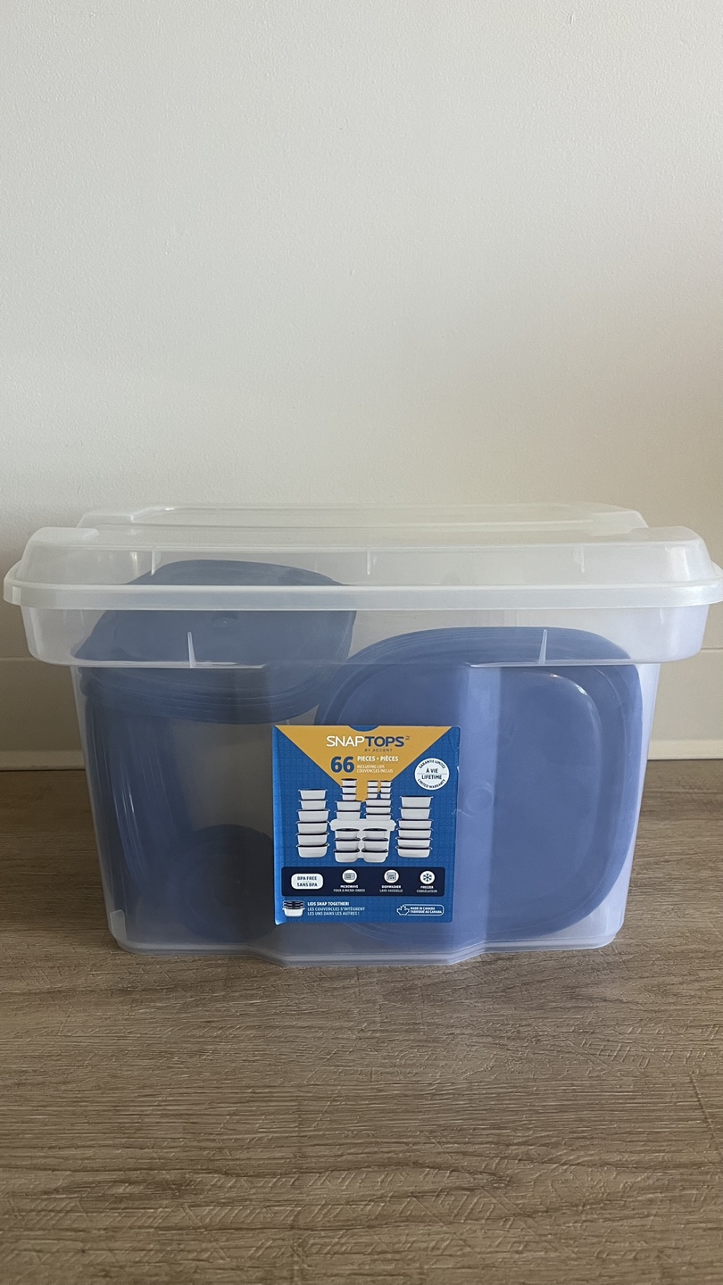 Snapware Snap Tops 66-Piece Food Storage Set