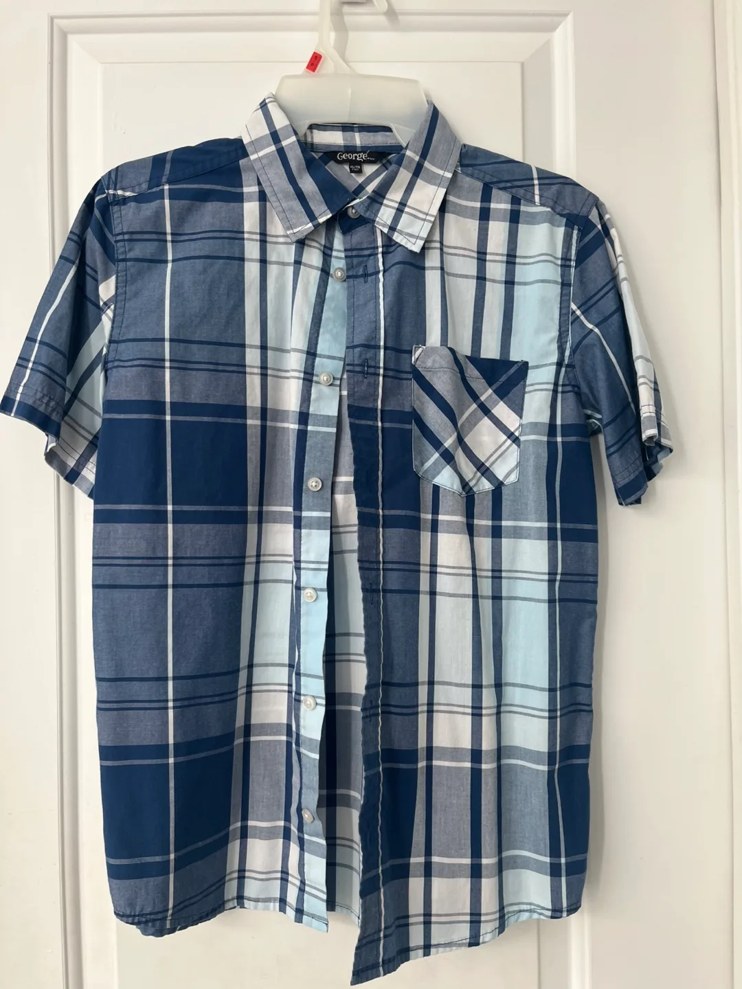 KIDS - George Plaid XL Button-Down Shirt thumbnail