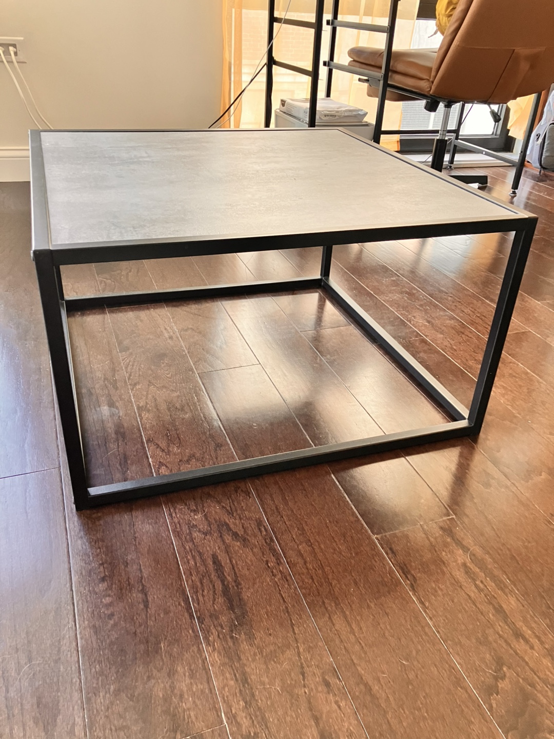 Square Gray Coffee Table - photo 3