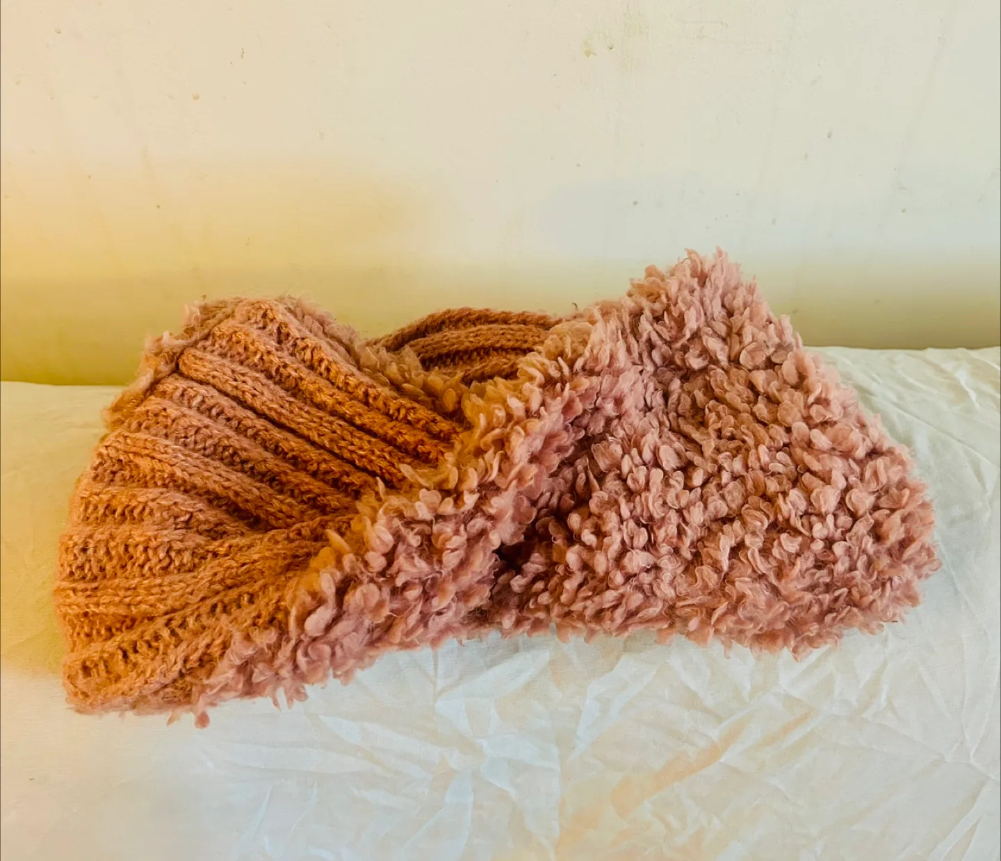 Fuzzy, Pink Scarf thumbnail