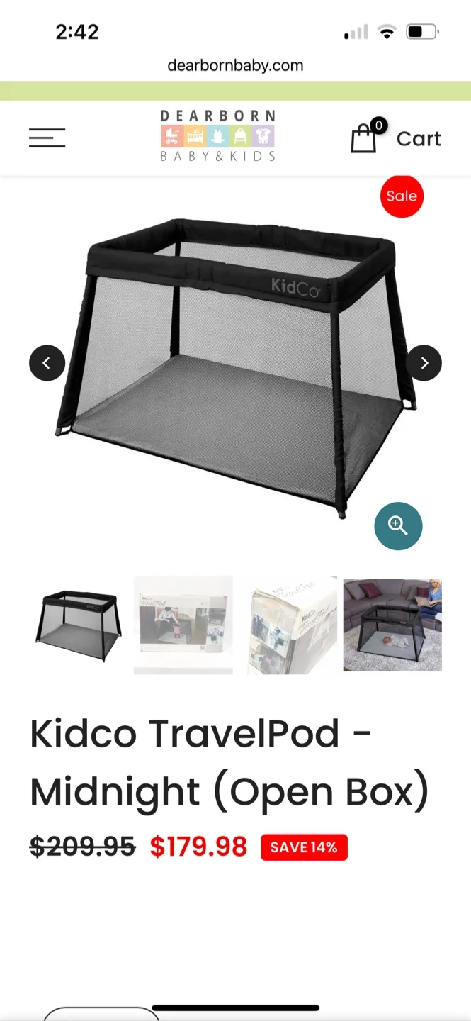 KidCo Portable Playard - Red image indicator(5)