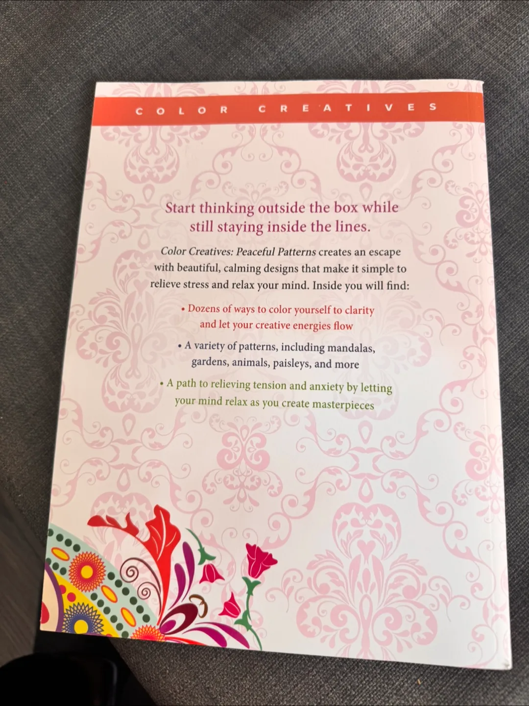 Peaceful Patterns Colouring Book image indicator(2)