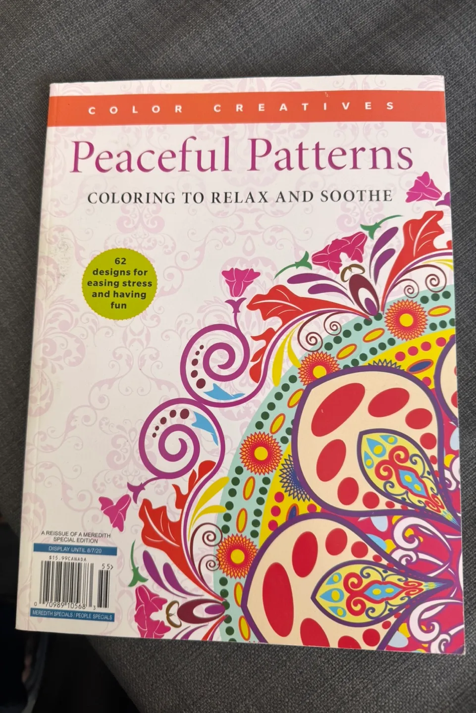 Peaceful Patterns Colouring Book thumbnail