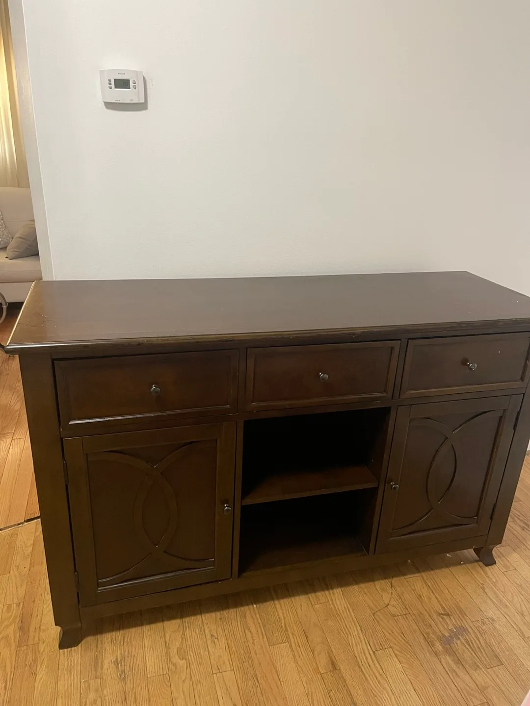 Dark Brown Wood cabinets thumbnail