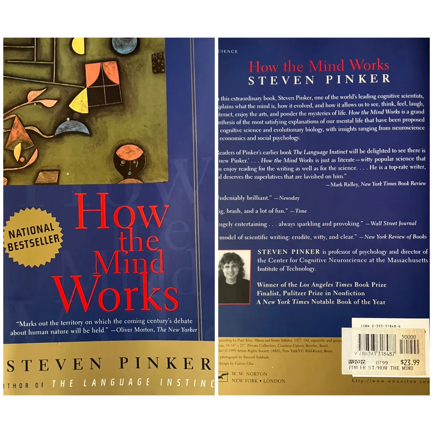 (Book) "How The Mind Works" by Steven Pinker thumbnail