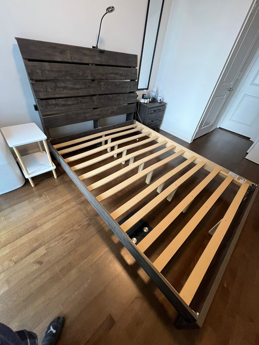 Wood Bed Frame - Queen Size