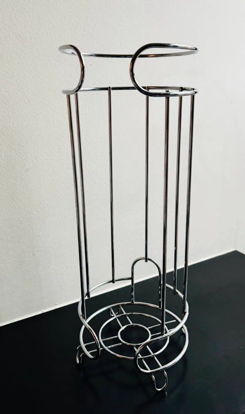 Chrome Toilet Paper Roll Holder image indicator(3)