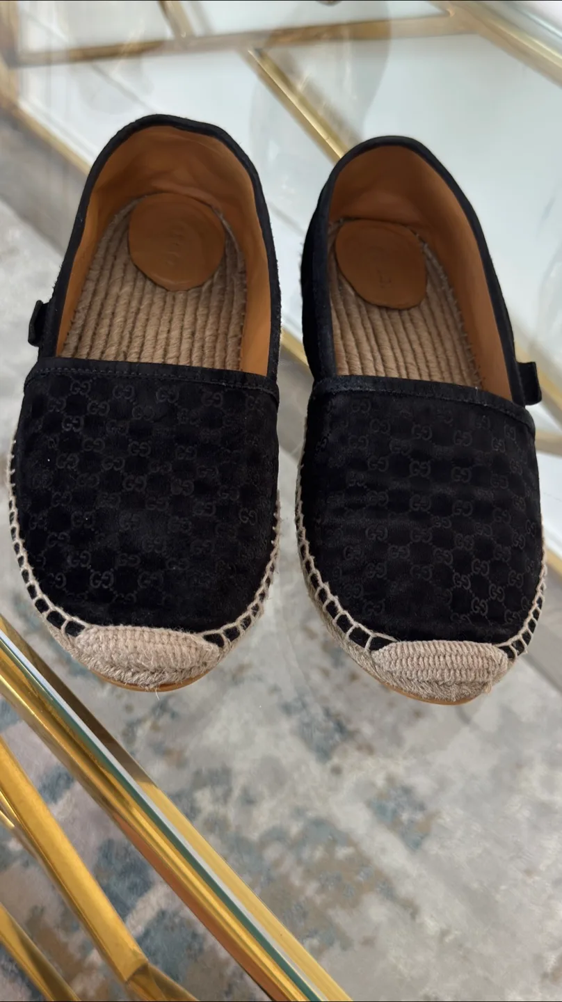 Gucci Espadrille Flats - Size 40 thumbnail