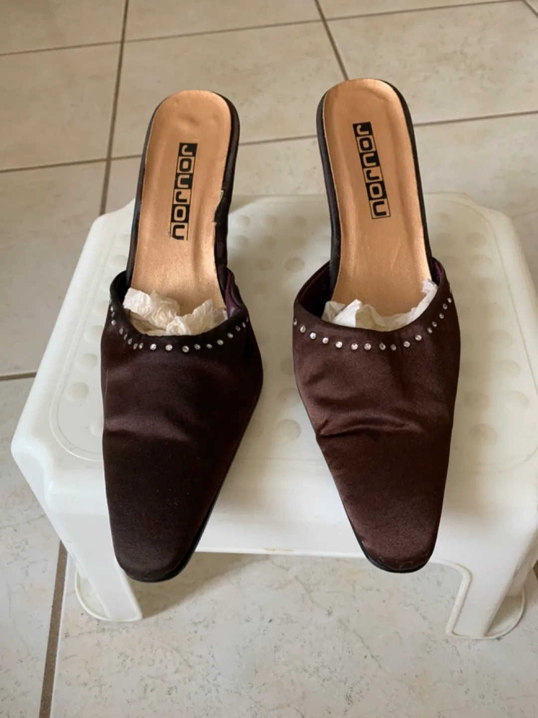 Jorjoo Brown Heels Sandals thumbnail