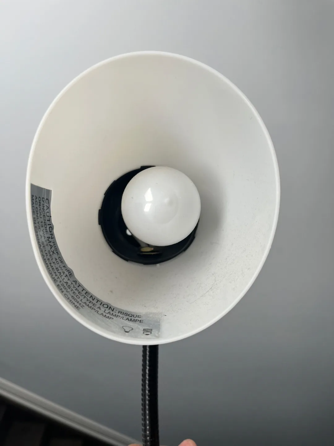 Desk Lamp - Black and White image indicator(2)