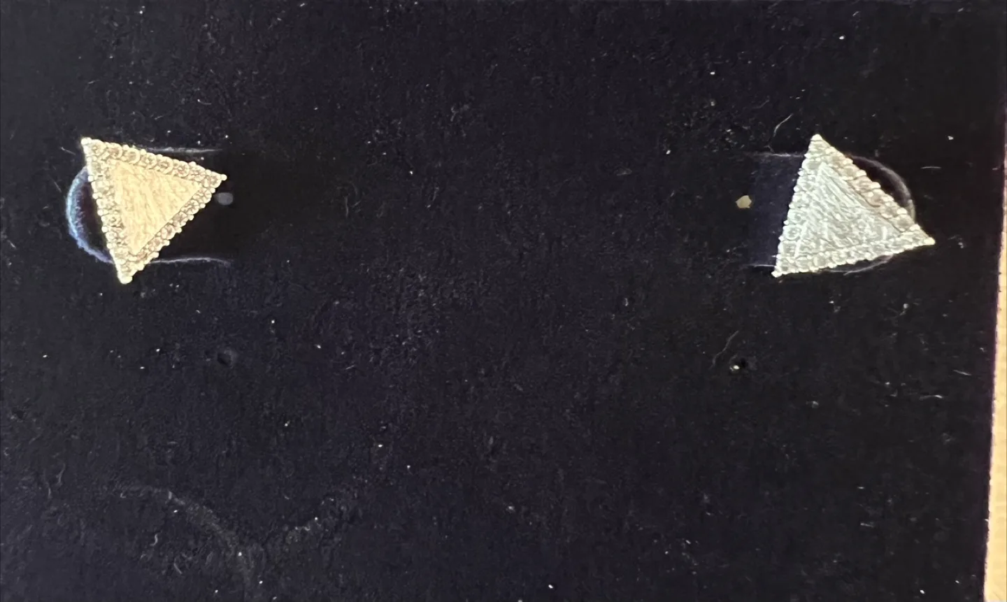 Triangle Stud Earrings thumbnail