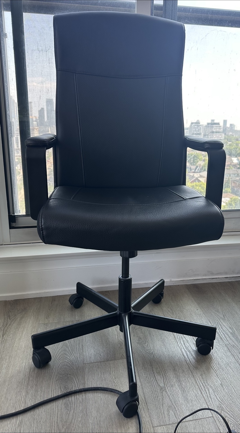 IKEA Black Office Chair - photo 2