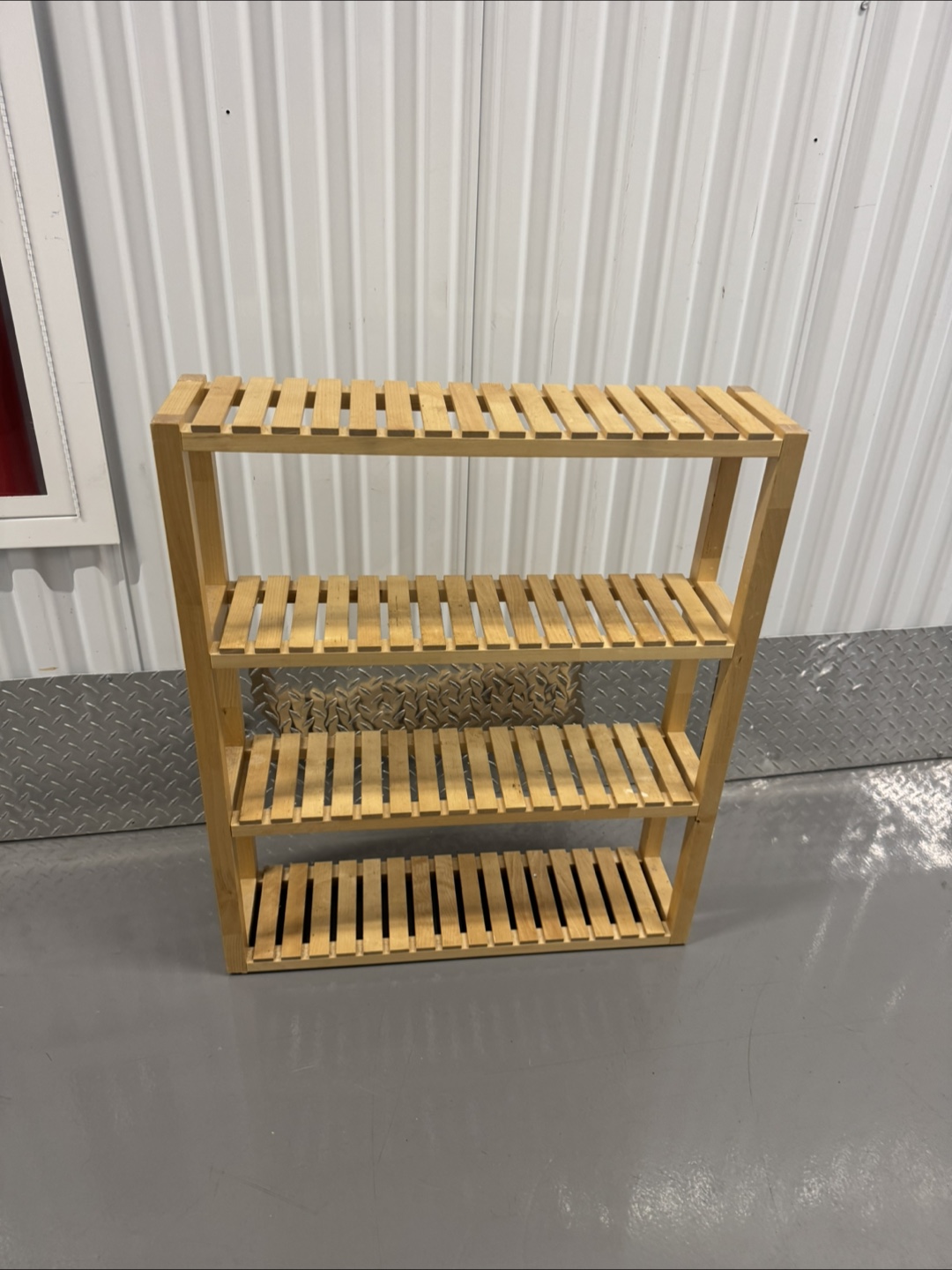 Wooden Shelf Rack