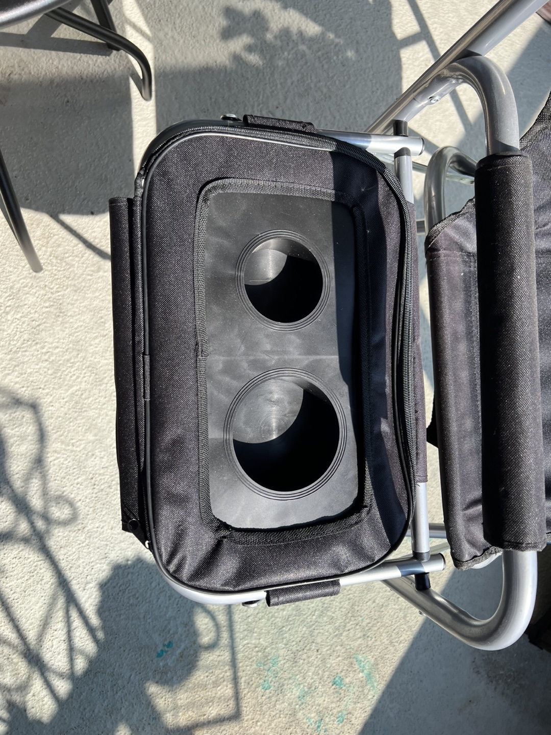 Terragear Camping Chair w/ Cooler - Black - photo 2