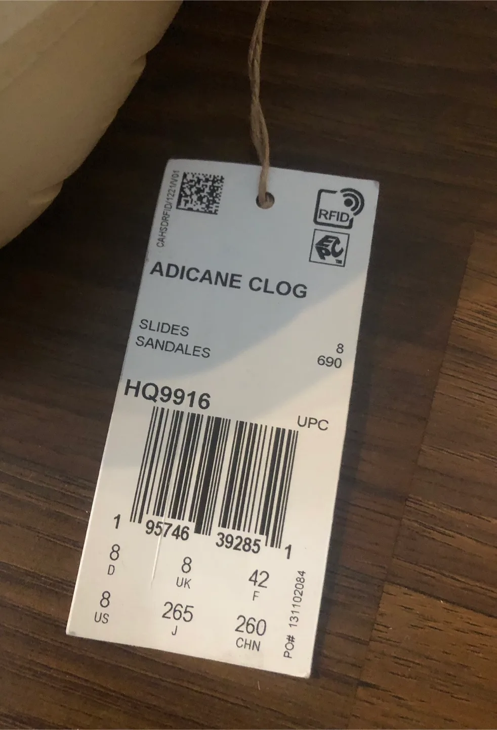 Adidas Adicane Clog Slides - Size 8 US image indicator(3)