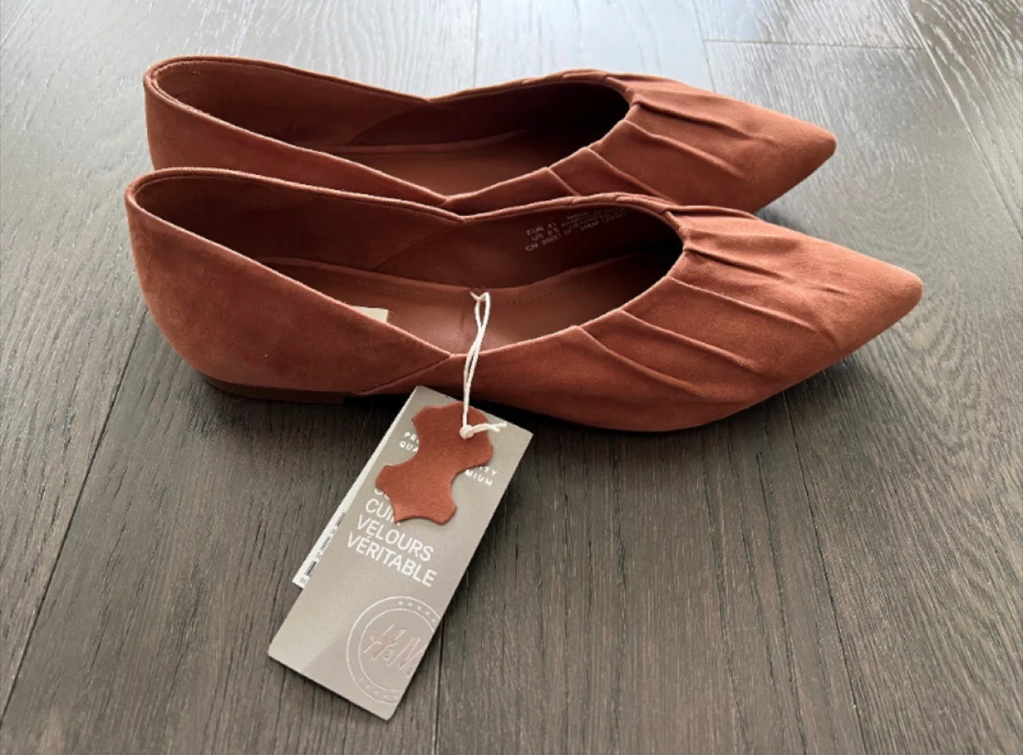 H&M Ballet Flats - Size 9.5 - New with tags thumbnail