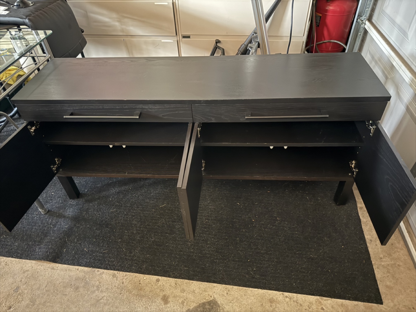 Black Media Console - photo 3