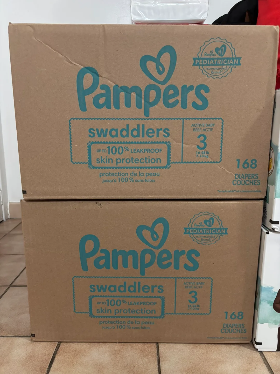 Diapers Size 3 - 168 pcs thumbnail