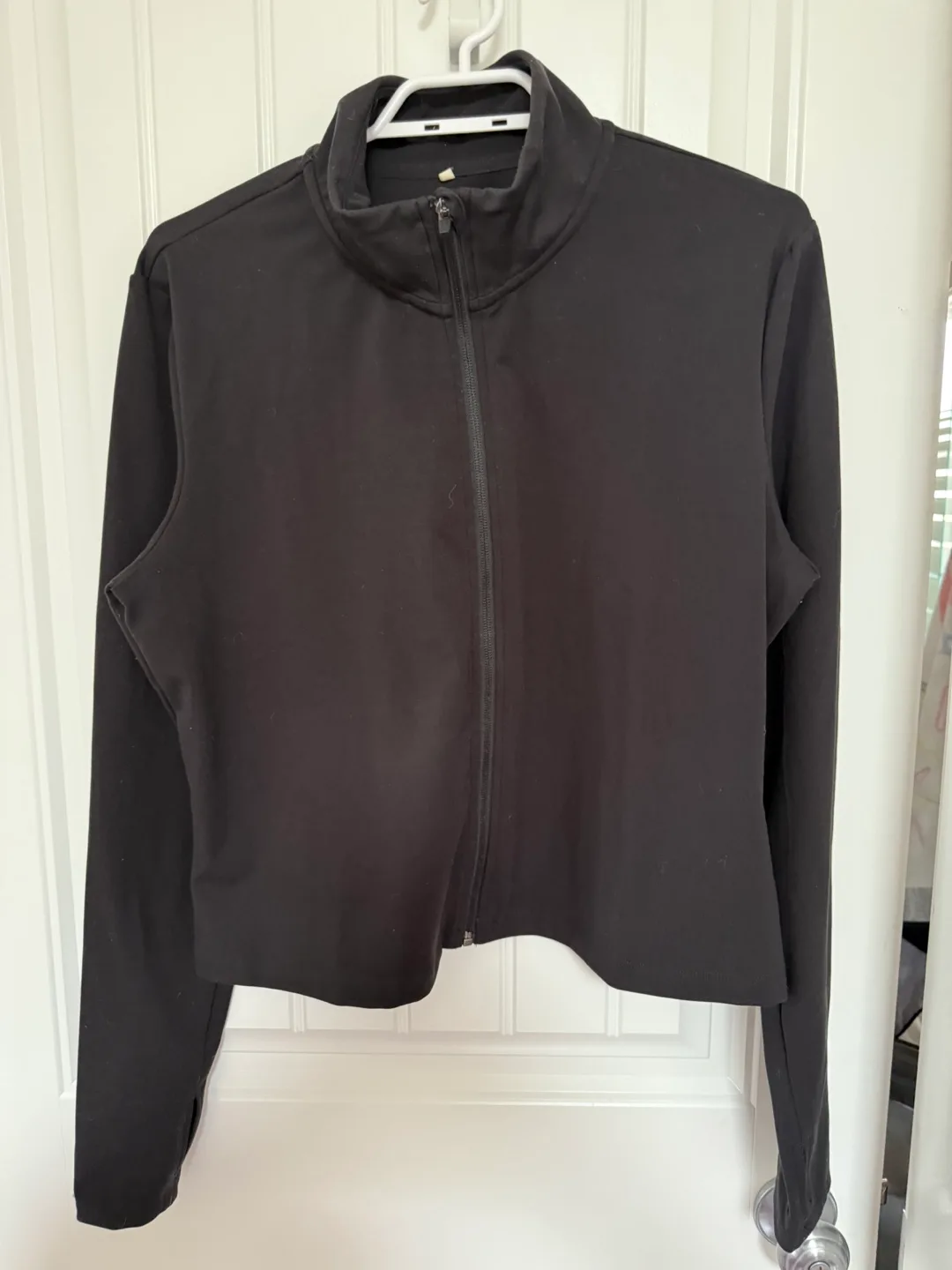 H&M Move SoftMove Black Jacket - XL thumbnail
