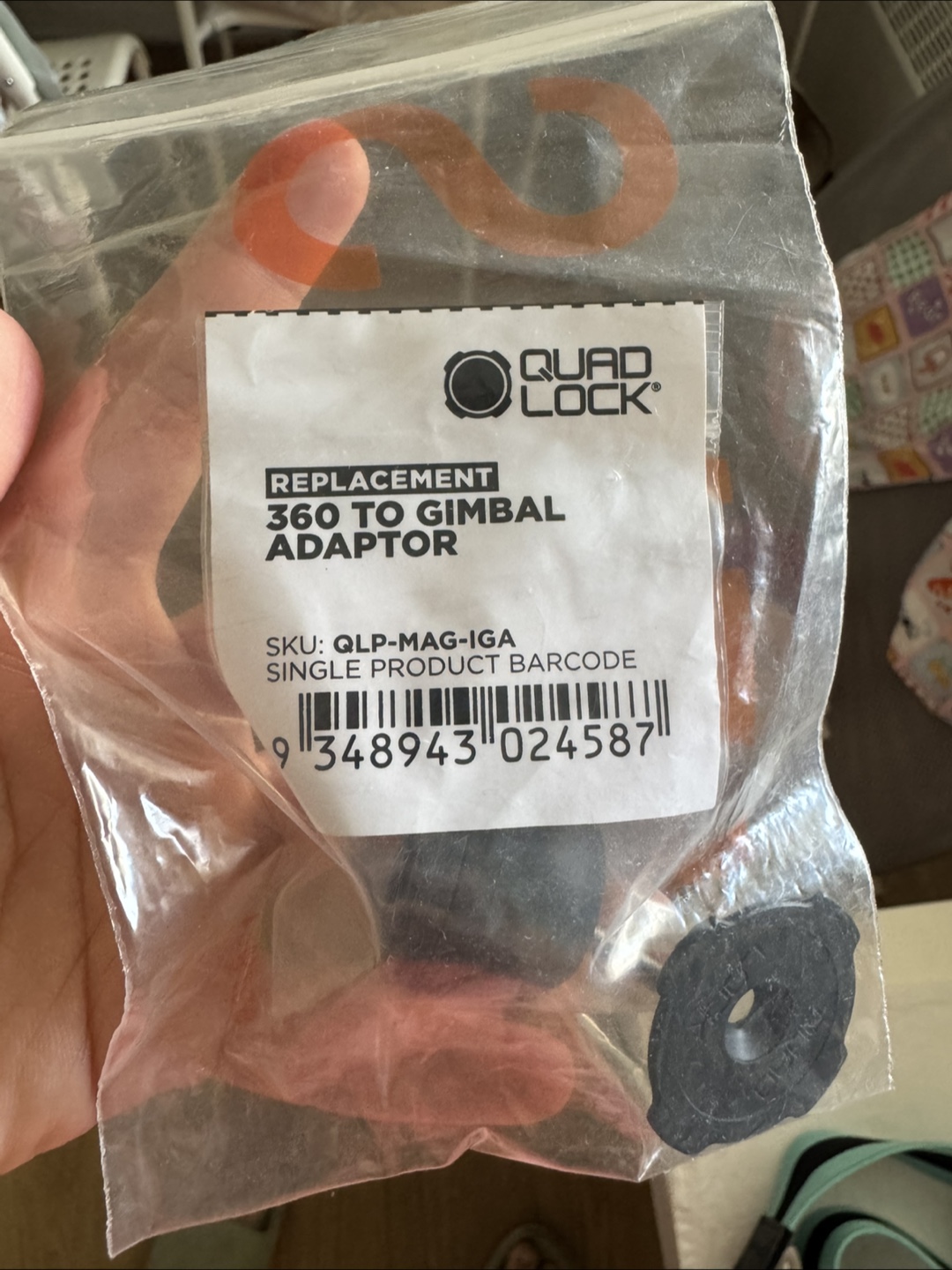 Quad Lock 360 to Gimbal Adaptor