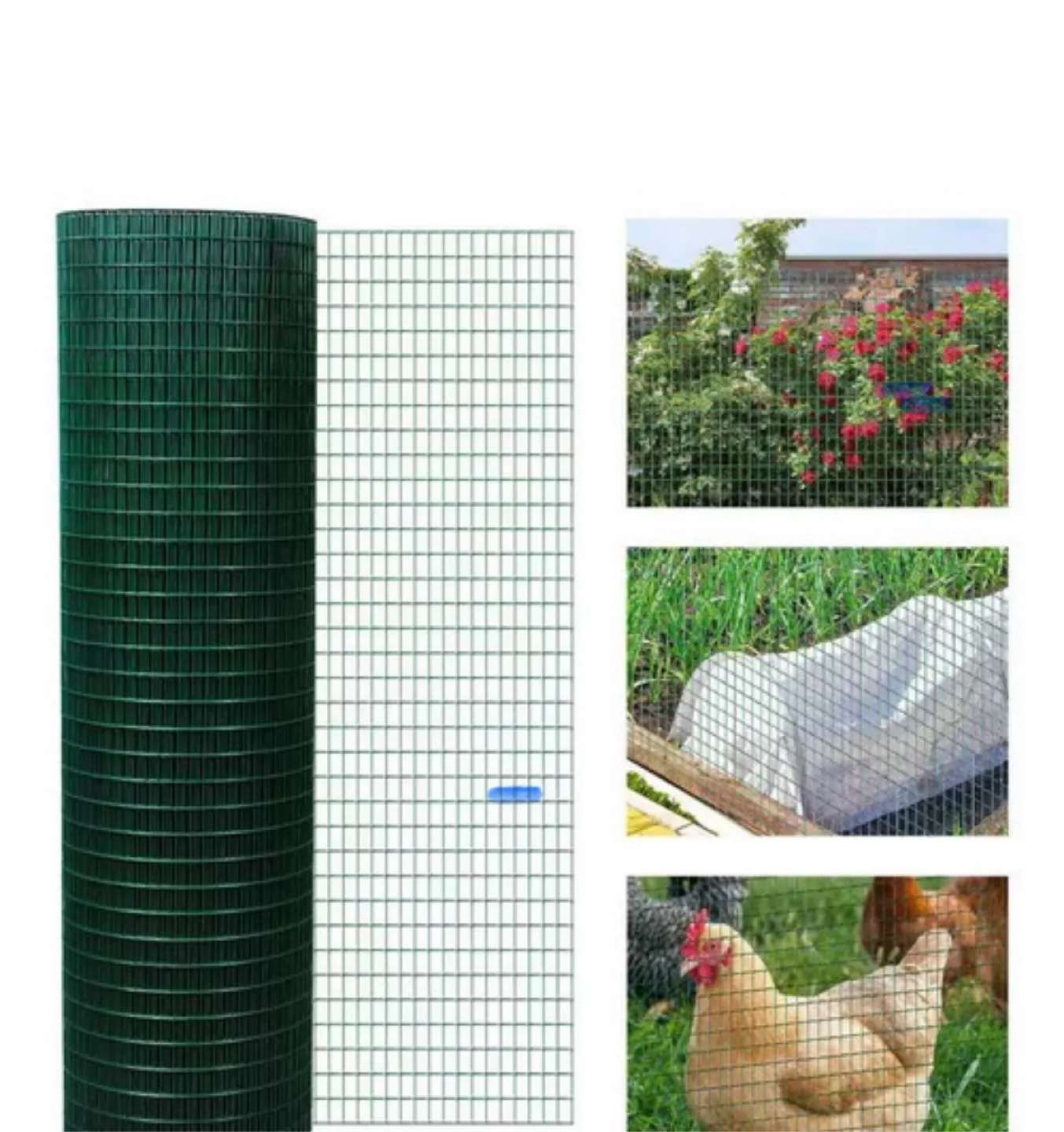 Green PVC Coated Welded Wire Mesh thumbnail