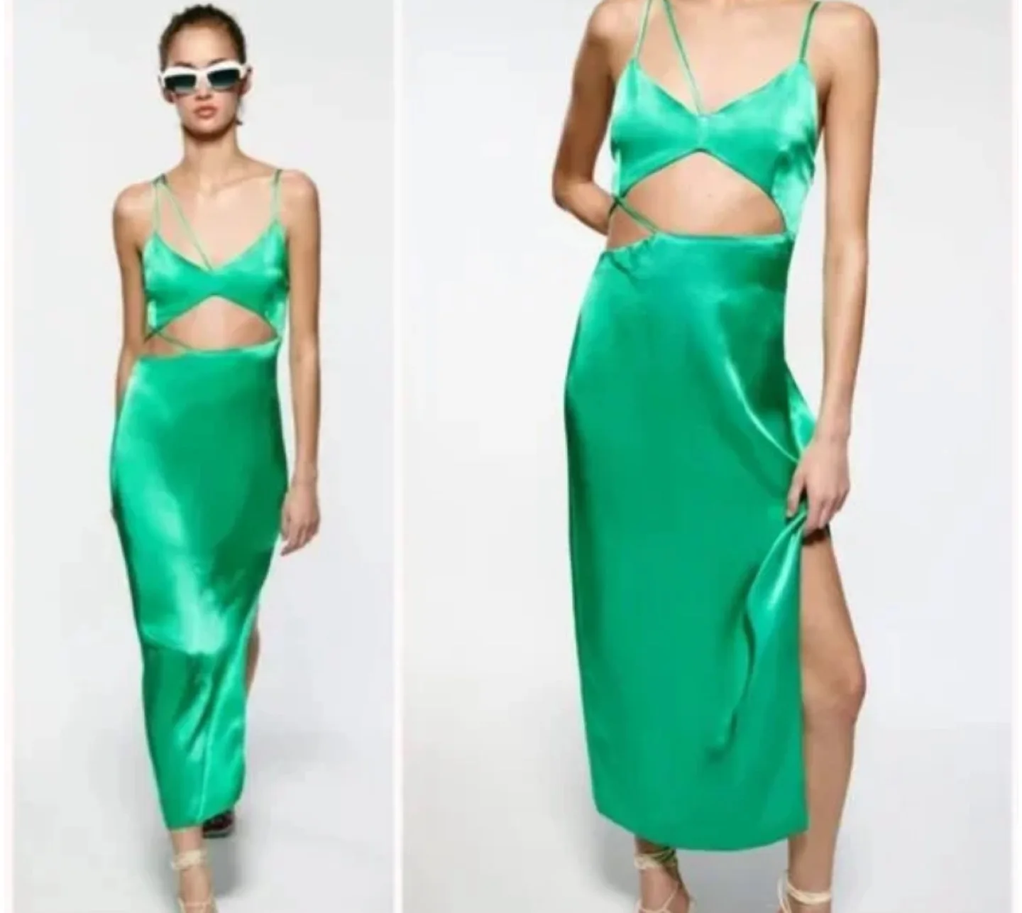 Zara cut out dress thumbnail