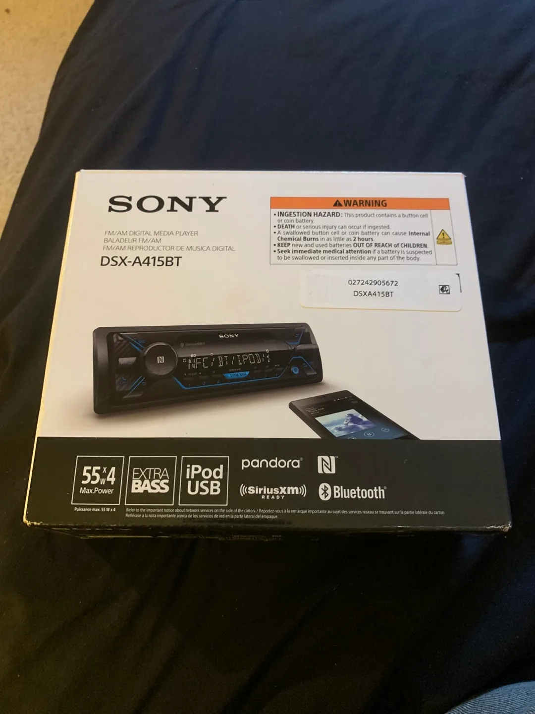 New Sony DSX-A415BT Car Stereo thumbnail