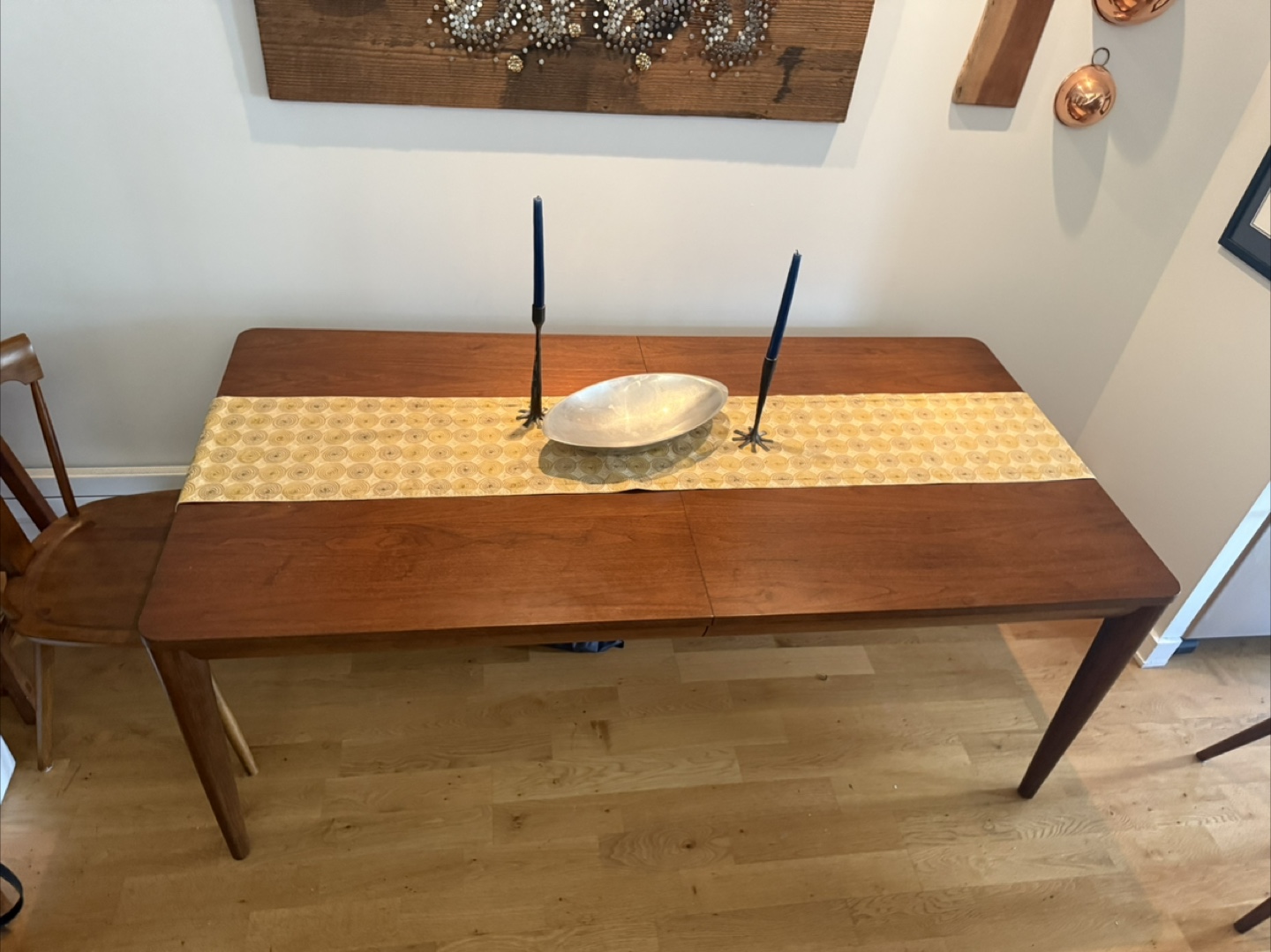 Crate and Barrel's Oslo Extension Dining Table