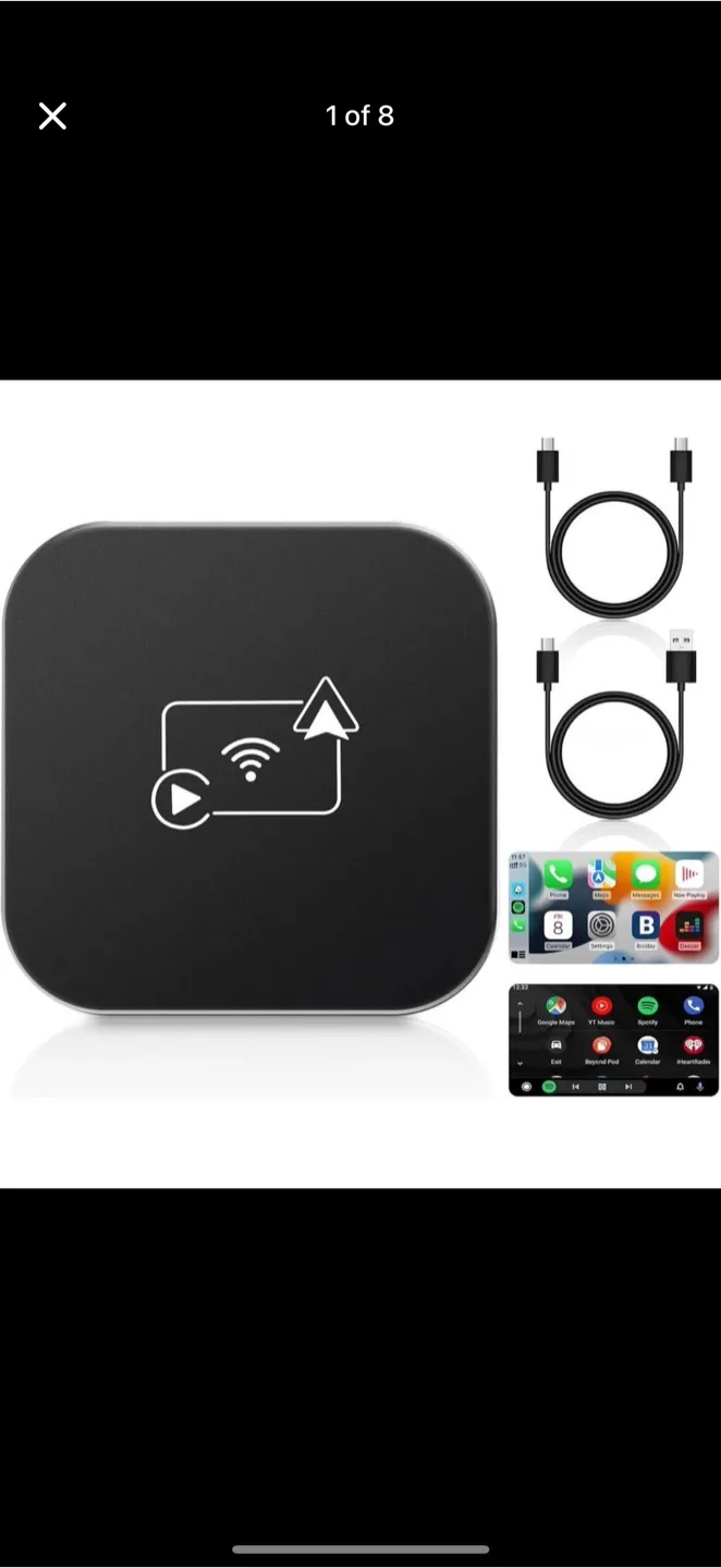Wireless CarPlay Adapter for Apple & Android Auto thumbnail