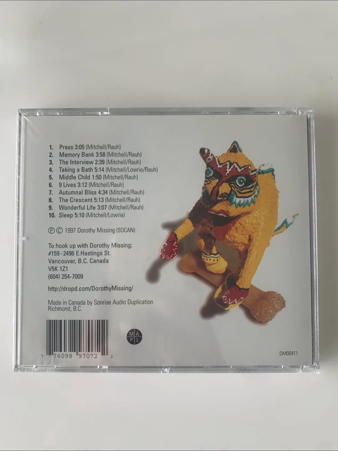 Dorothy Missing CD Album - Self-Titled image indicator(2)