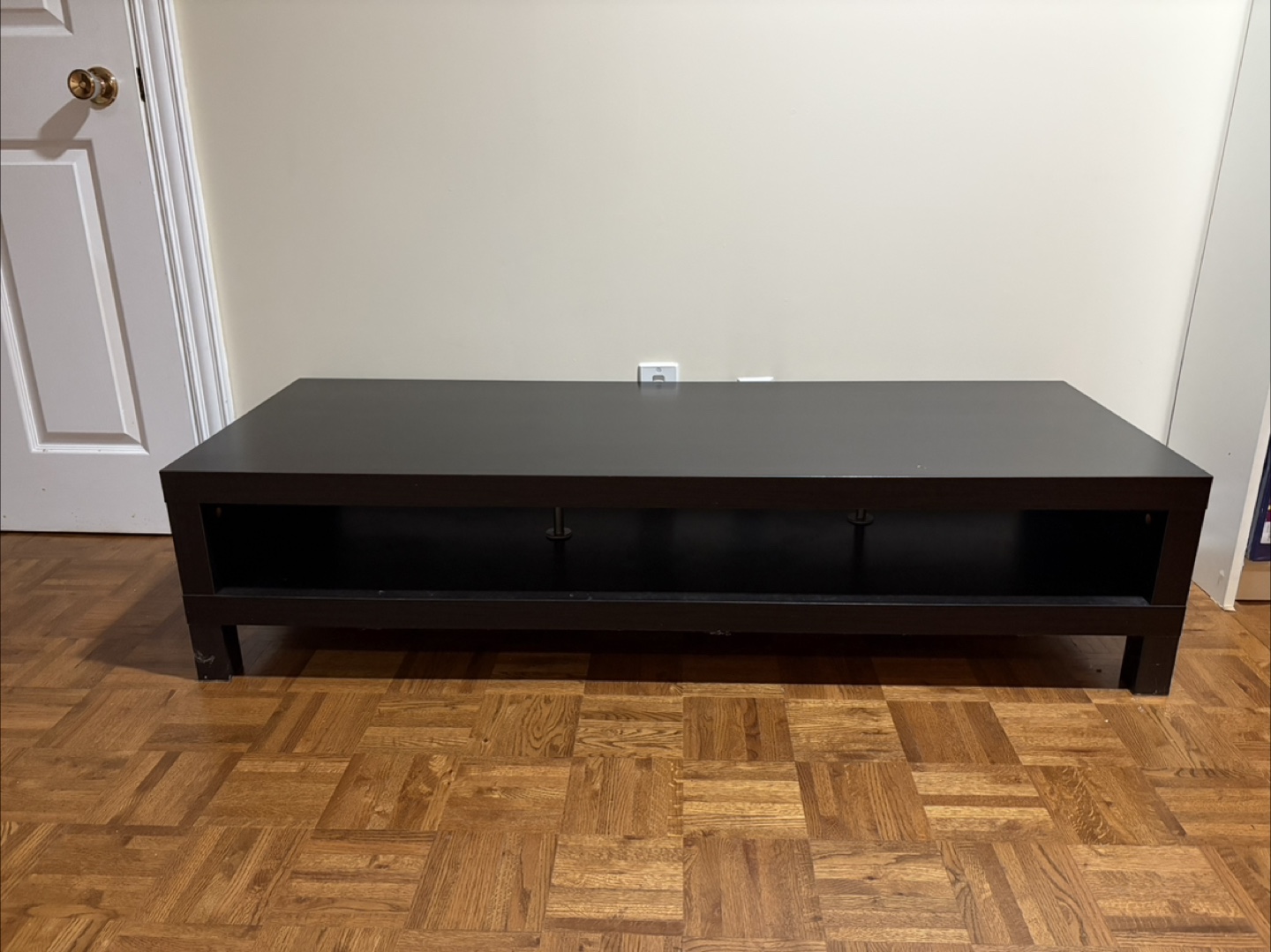 Dark Brown coffee table/TV stand