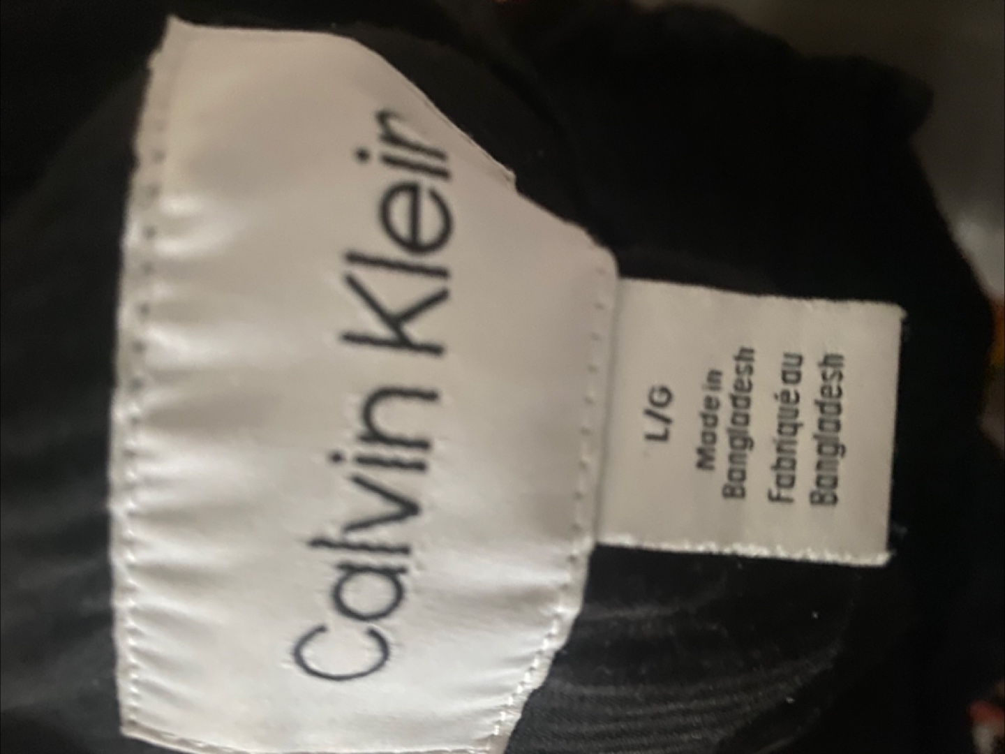 Calvin Klein Black Pants - Size L - photo 3