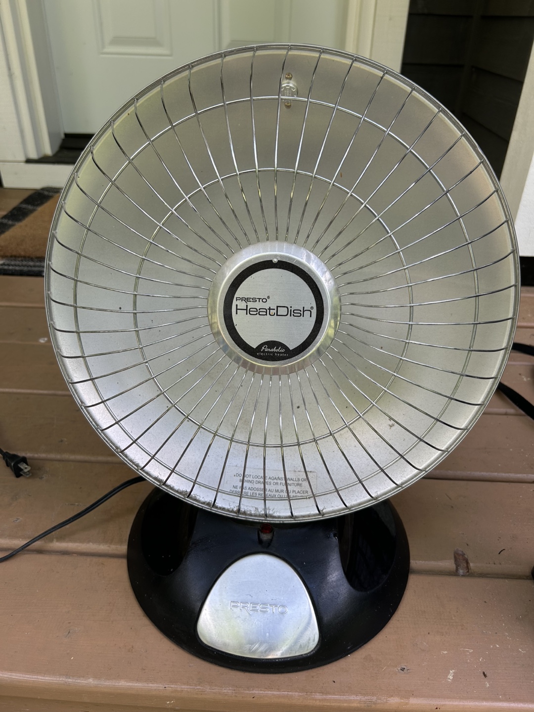 🇨🇦Presto HeatDish Parabolic Electric Heater